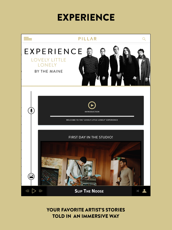 Pillar: Music Community iPad screenshot 3 - Music app