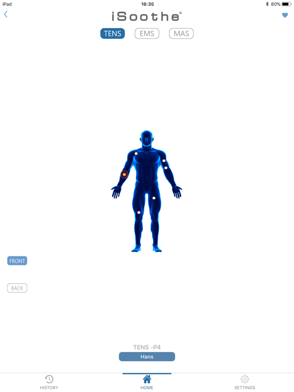 Screenshot #4 pour iSoothe® 3-in-1 TENS Therapy