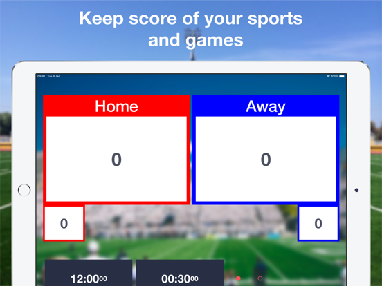 Scoreboard | Score keeper iPad app afbeelding 1