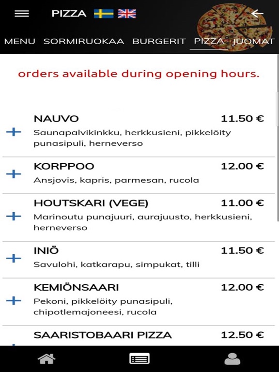 Screenshot #6 pour Pizza Service Hervanta