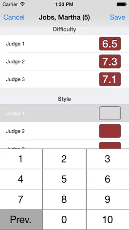 Game screenshot Judge Score apk