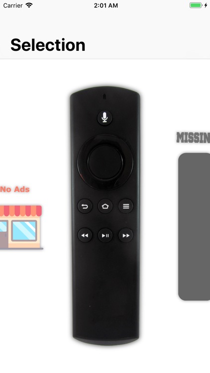 Remote for Amazon Firestick