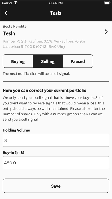 Hockey Trading Signals Screenshot