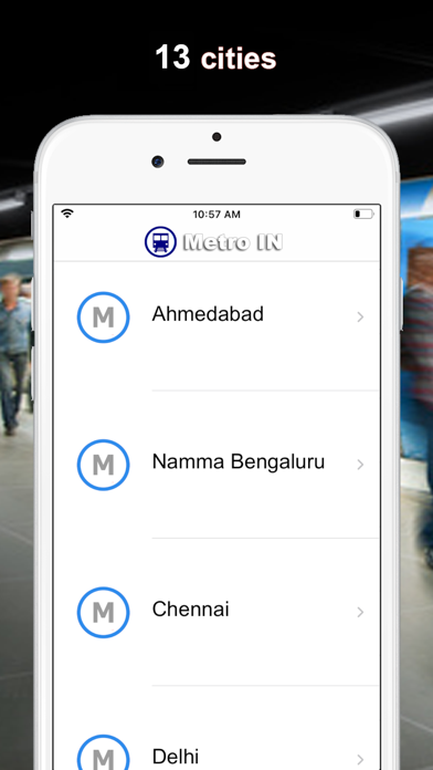 Screenshot #1 pour Metro IN - Mumbai Delhi Kochi