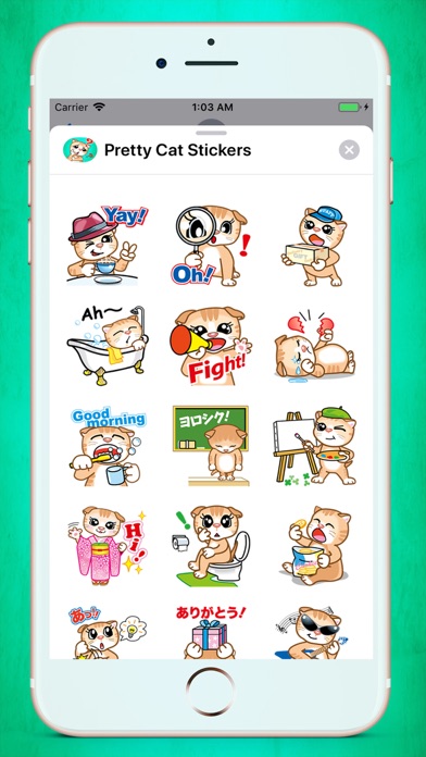 How to cancel & delete Pretty Kitty Cat Stickers from iphone & ipad 4