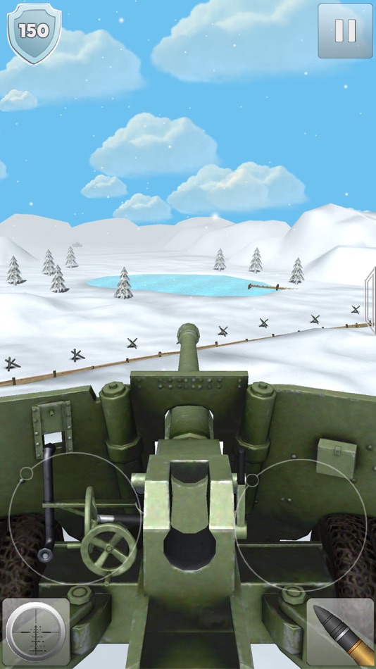 #4. Artillery Guns: Destroy Tanks (iOS) 由: Ilia Yashin