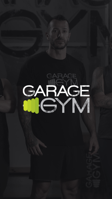 The Garage Gym App Screenshot