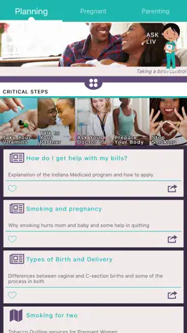 Game screenshot Liv – Pregnancy App hack