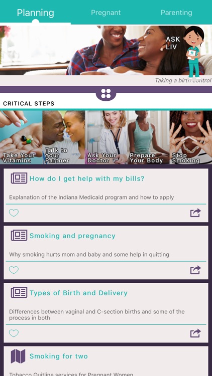 Liv – Pregnancy App