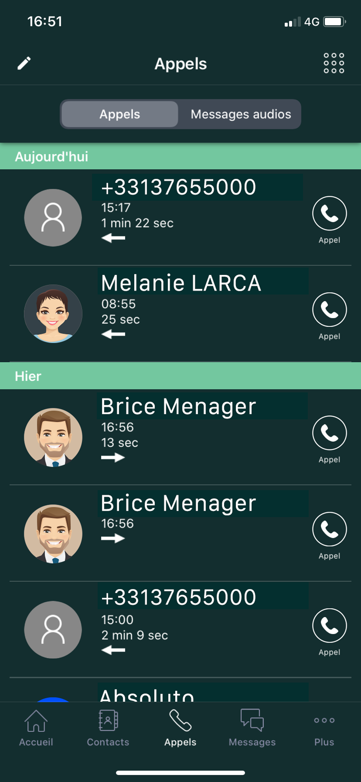 Tel4B screenshot 5