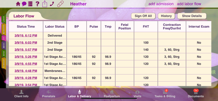 Mobile Midwife EHR screenshot 5