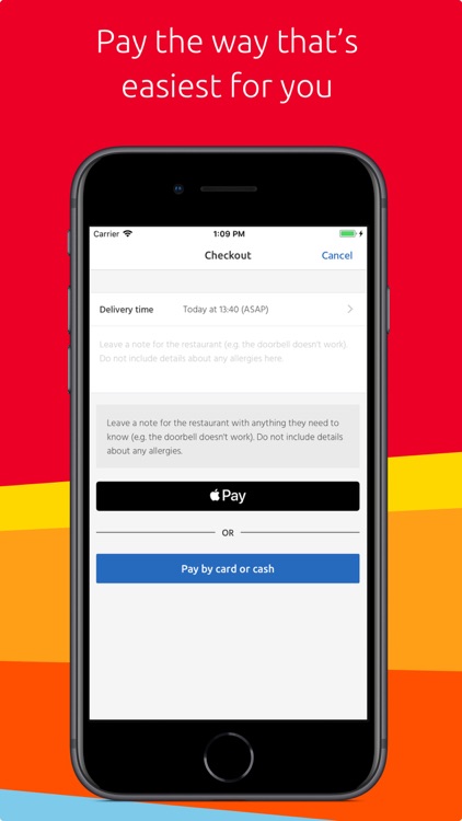 Just Eat: food delivery screenshot-4
