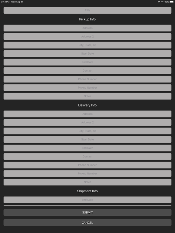 Screenshot #6 pour Freight Book