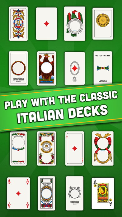 La Scopa - Classic Card Games Screenshot