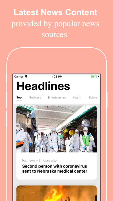 Screenshot #1 pour News Eater