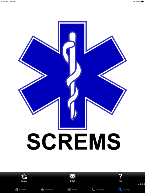 Space Coast Regional EMS iPad screenshot 1 - Medical app