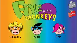 five little monkeys iphone screenshot 1
