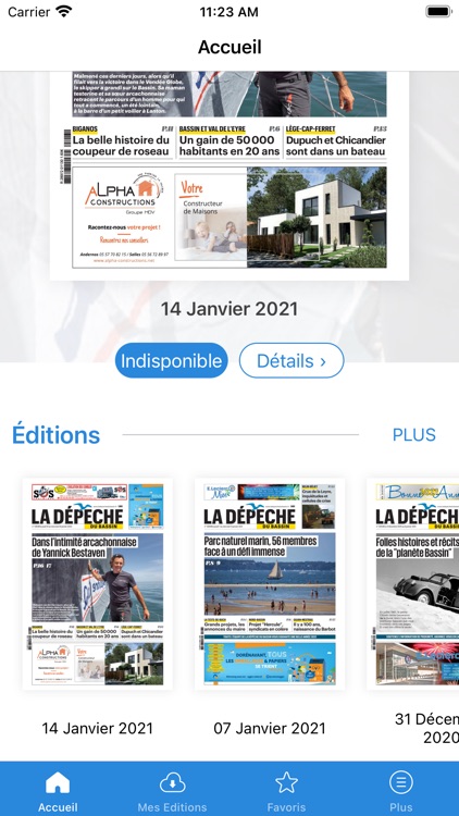 Journal La Dépêche du Bassin