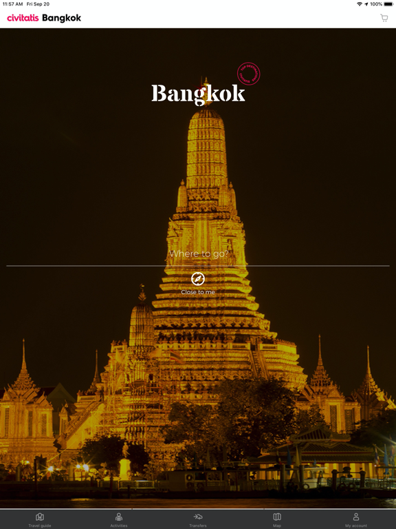 Bangkok Guide Civitatis.com iPad screenshot