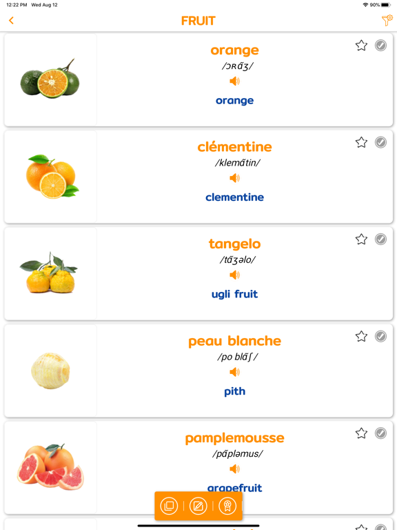 Screenshot #6 pour PORO - Vocabulaire français