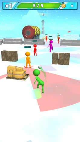 Game screenshot Snowballs fight apk