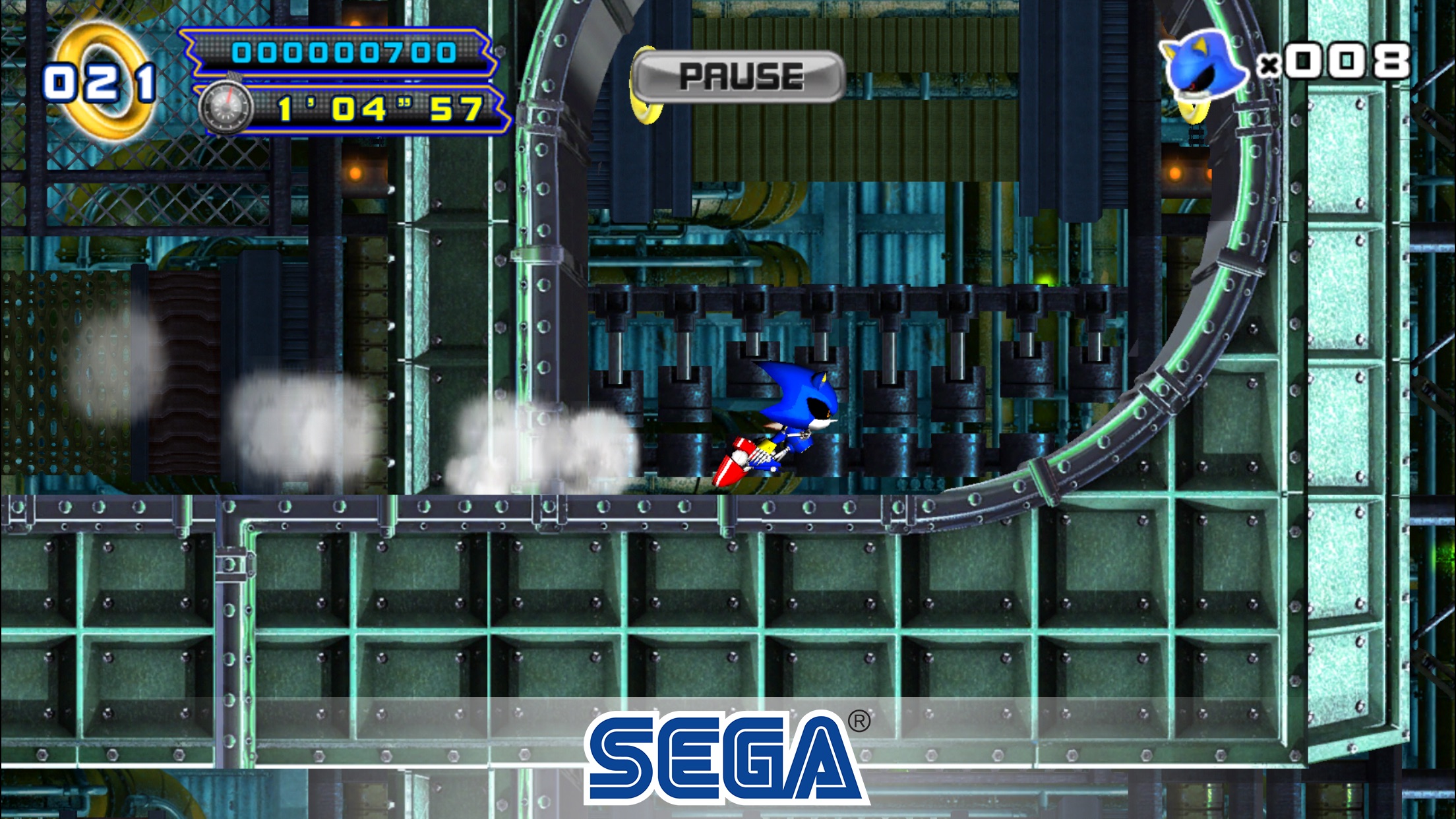 Screenshot do app Sonic The Hedgehog 4™ Ep. II