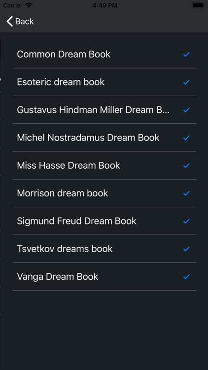 Dream books 6500+ words screenshot-4