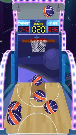 Game screenshot Arcade Space Basketball apk