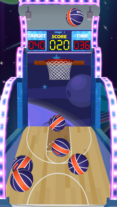 Arcade Space Basketball screenshot 2