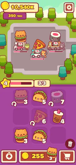 Game screenshot Food Truck Merge mod apk