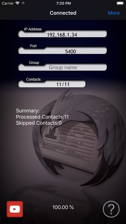 Thunderbird Contact Sync.