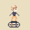 Fan Surfer is an endless runner style game