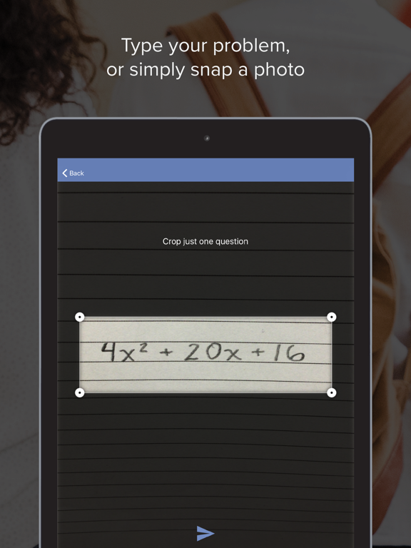 iPad Image of Mathway: Math Problem Solver