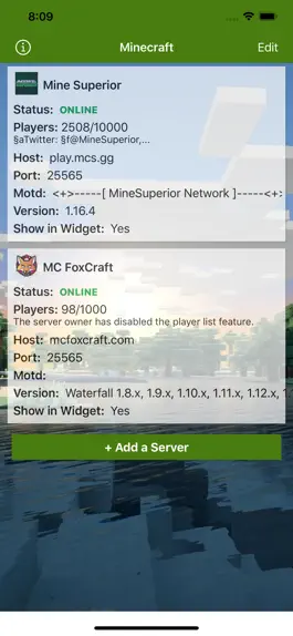 Game screenshot MCPE Mod Server for Minecraft hack