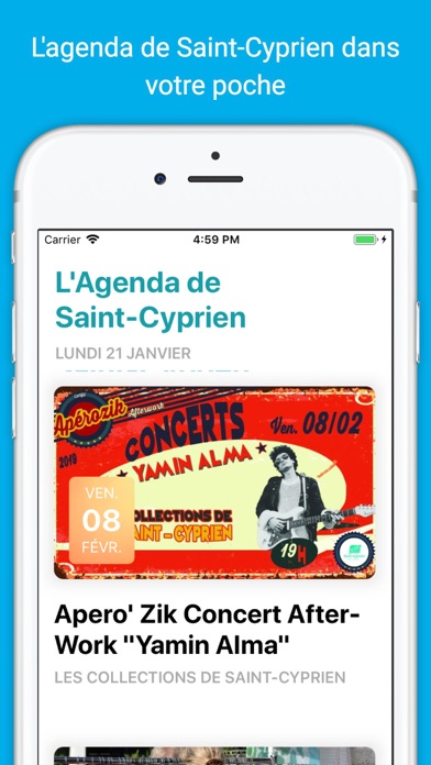 How to cancel & delete Saint-Cyprien Agenda from iphone & ipad 1