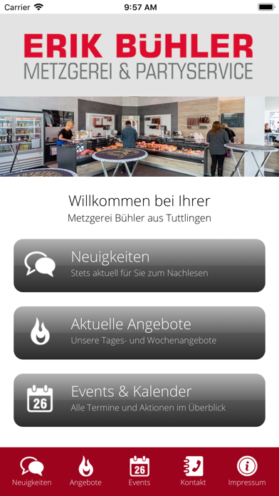 Screenshot #1 pour Metzgerei Bühler