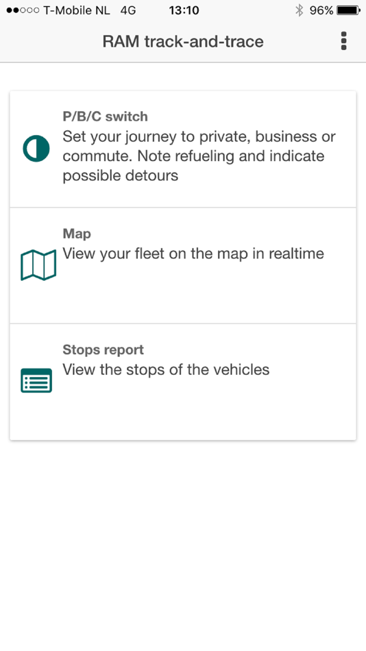 #1. track-and-trace (iOS) 由: RAM Mobile Data