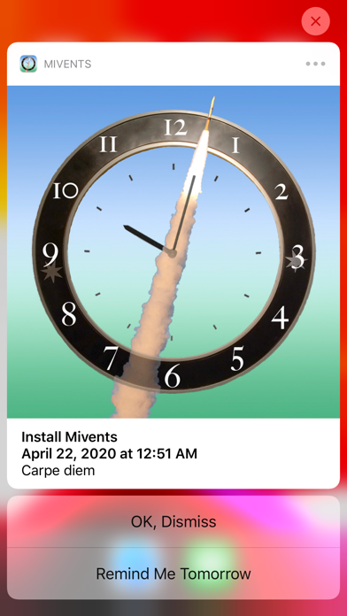 Mivents Screenshot