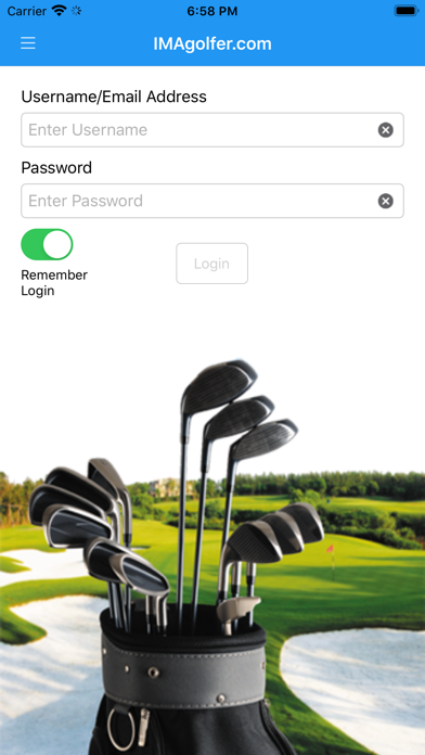 IMAgolfer Golf League Screenshot