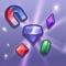 Move gems with a magnet in this new crazy fun game