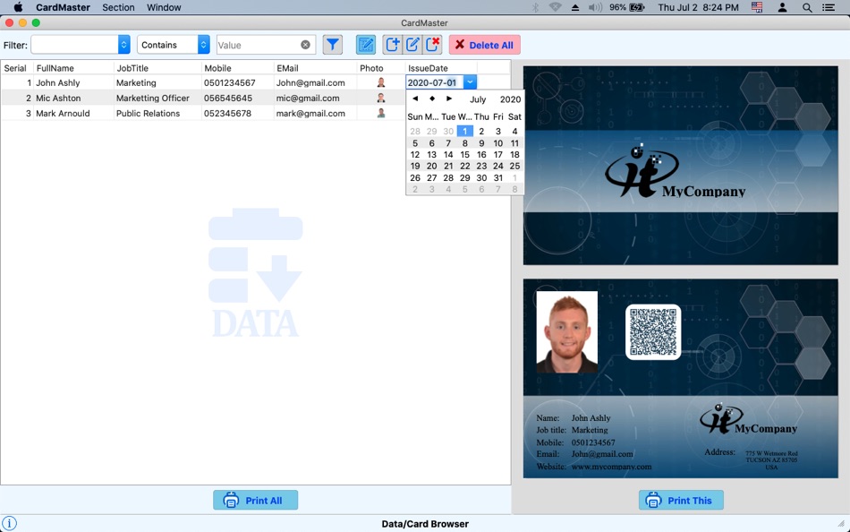CardMaster : ID Card Maker - 4.7 - (macOS)