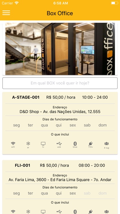 BoxOffice - Mobilidade