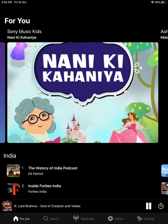 Screenshot #4 pour Mysticadii - Stories, Podcasts