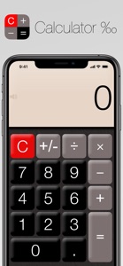 Calculator‰ screenshot #1 for iPhone