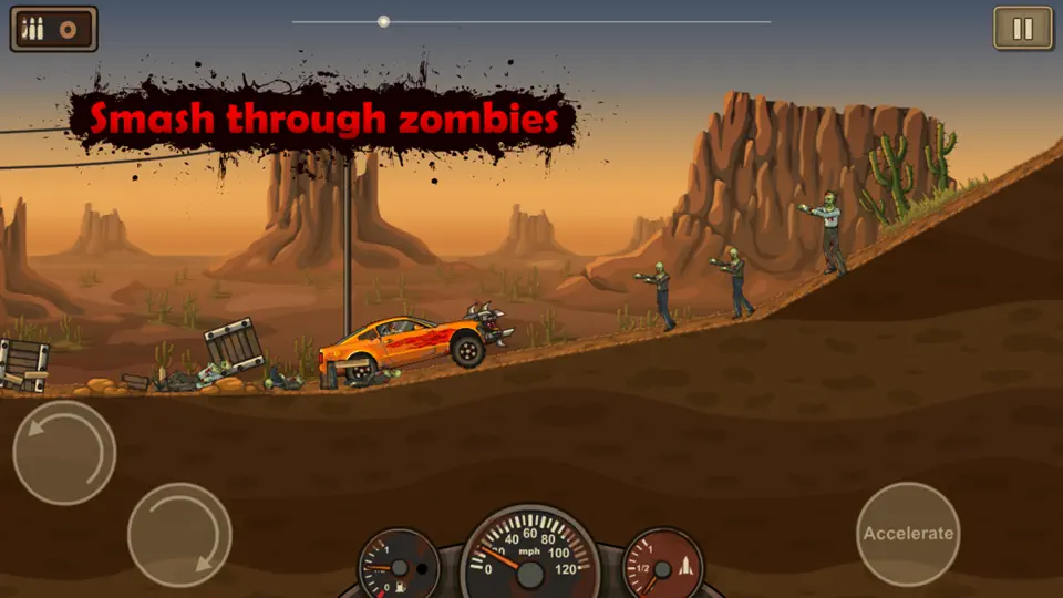 Capture d'écran de Earn To Die sur iPhone 1
