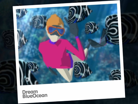 Dream Blue Ocean iPad screenshot