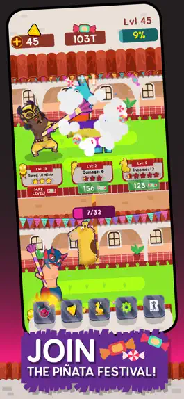 Game screenshot Pinata Punishers: Idle Clicker mod apk