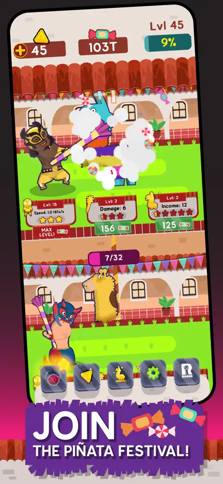 Pinata Punishers: Idle Clicker