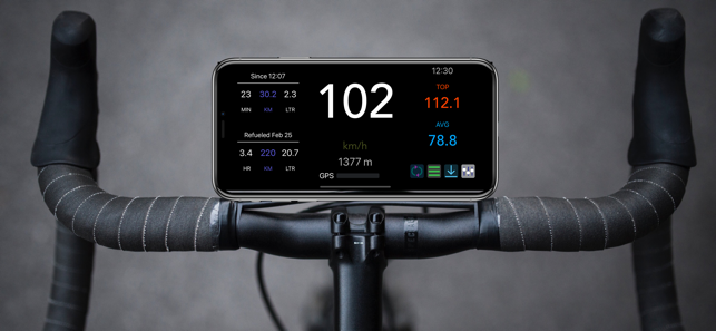 ‎MySpeed - Speedometer & Fuel Screenshot