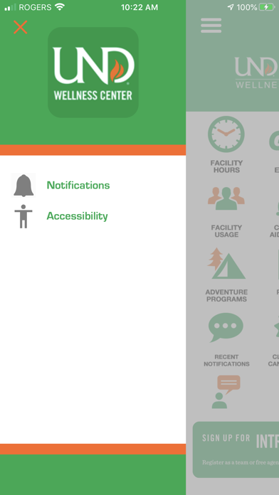 UND Wellness Screenshot